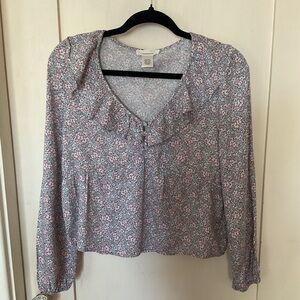 URBAN Romantics Pink and greenish Floral Fabric size s